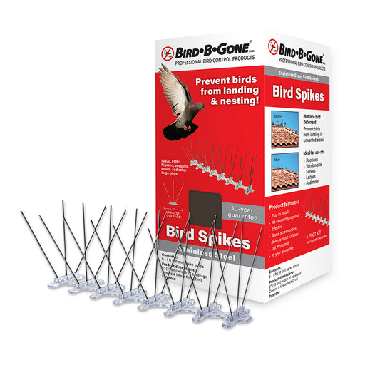 Bird-B-Gone Bird Repelling Spikes For Assorted Species