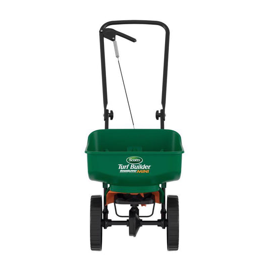 Scotts Turf Builder EdgeGuard Mini 60 in. W Push Spreader For Fertilizer/Seed 23 lb