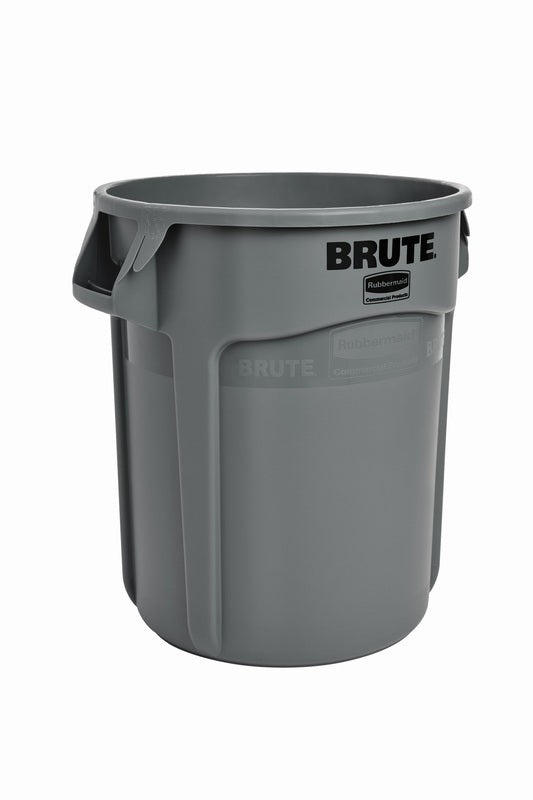 Rubbermaid Brute 20 gal Gray Plastic Garbage Can