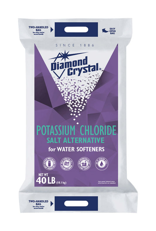 Diamond Crystal Potassium Chloride Crystal 40 lb