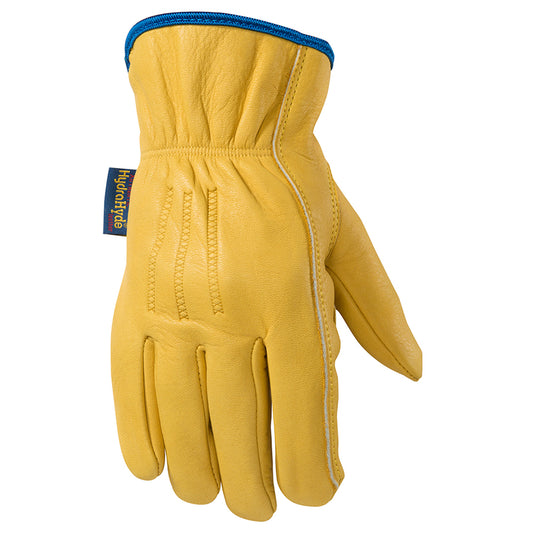 Wells Lamont HydraHyde Men's Outdoor Heavy Duty Work Gloves Gold M 1 pair