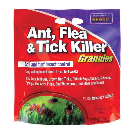 Bonide Ant, Flea & Tick Insect Killer Granules 10 lb