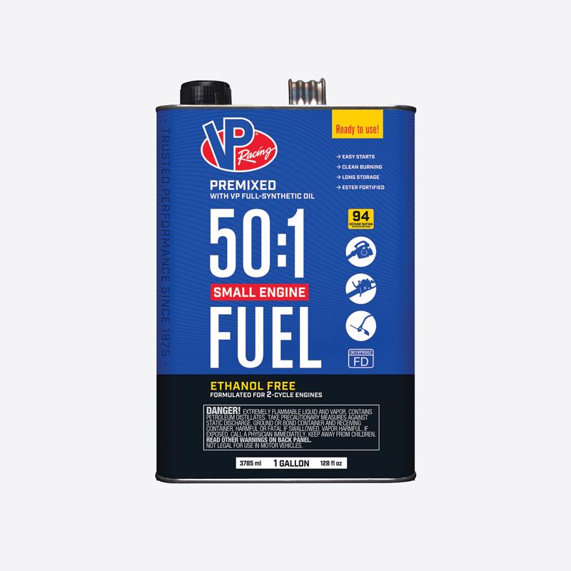 VP Racing Fuels Small Engine Ethanol-Free 2-Cycle 50:1 Pre-Mixed Fuel 1 gal