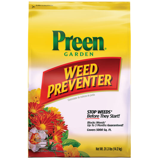 Preen Weed Preventer Granules 31.3 lb