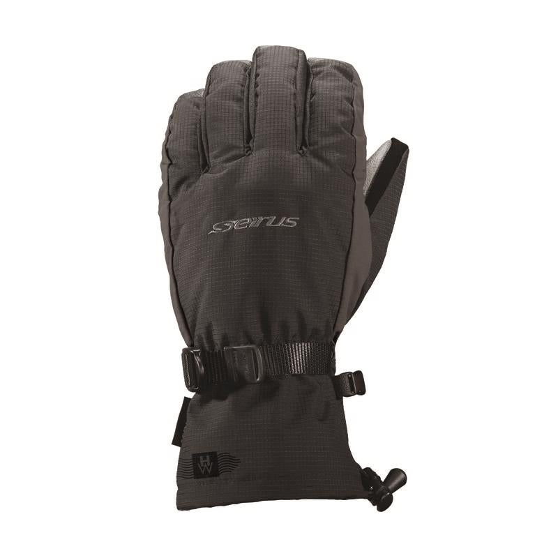 Seirus Heatwave Accel M Rip Stop Shell Insulated Black Cold Weather Gloves