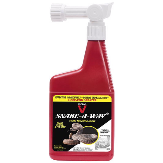 Victor Snake-A-Way Animal Repellent Liquid For Snakes 32 oz