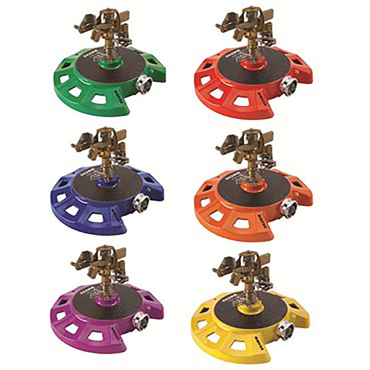 Dramm ColorStorm Metal Ring Base Impulse Sprinkler 5281 sq ft 1 pk