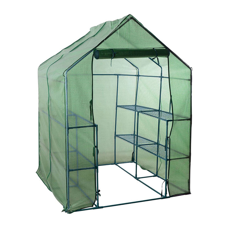 Bond Green 56.3 in. W X 56.3 in. D X 76.7 in. H Walk-In Greenhouse