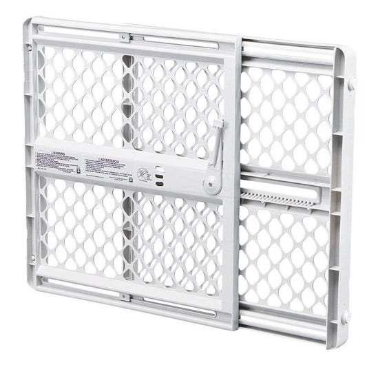 North States 26 in. H X 26-42 in. W Plastic Pet Gate