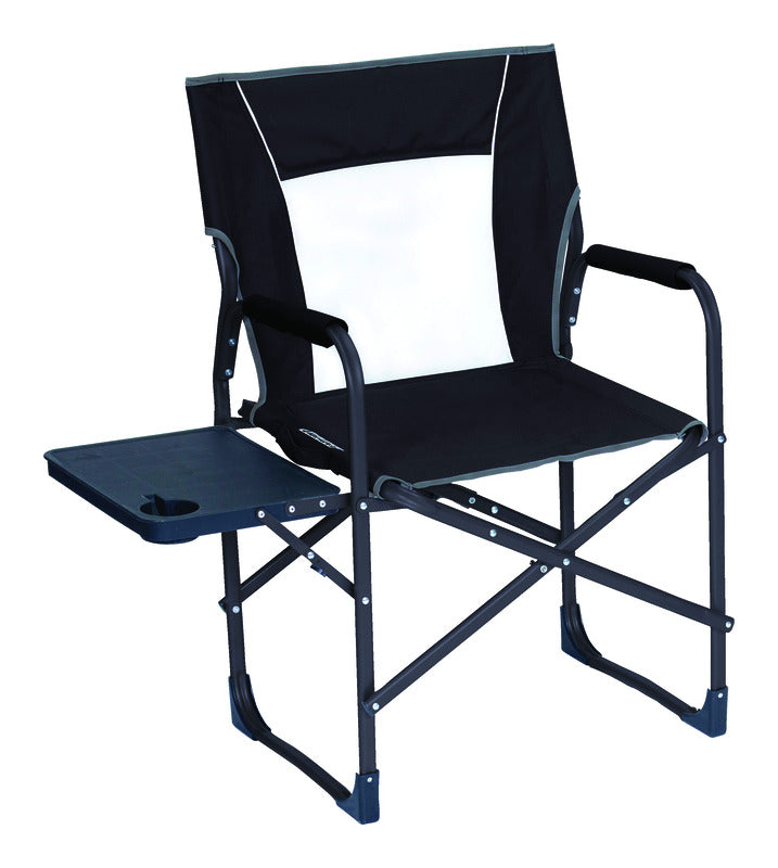 GCI Outdoor Slim-Fold Black Director's Folding Chair