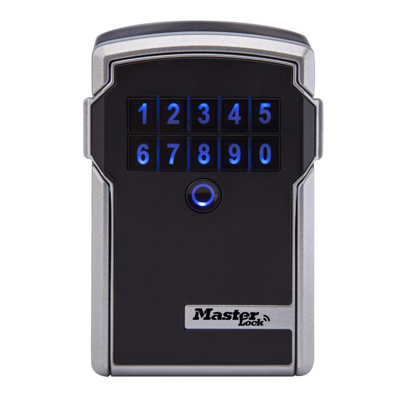 Master Lock 5 in. H X 3-1/4 in. W X 2-5/16 in. L Steel 4-Digit Combination Bluetooth Lock Box