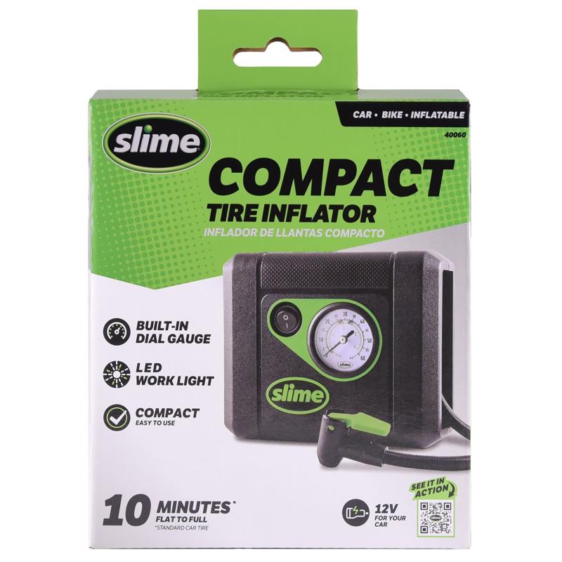 Slime 12 V 60 psi Inflator