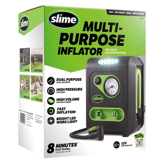 Slime 12 V 60 psi Inflator/Compressor