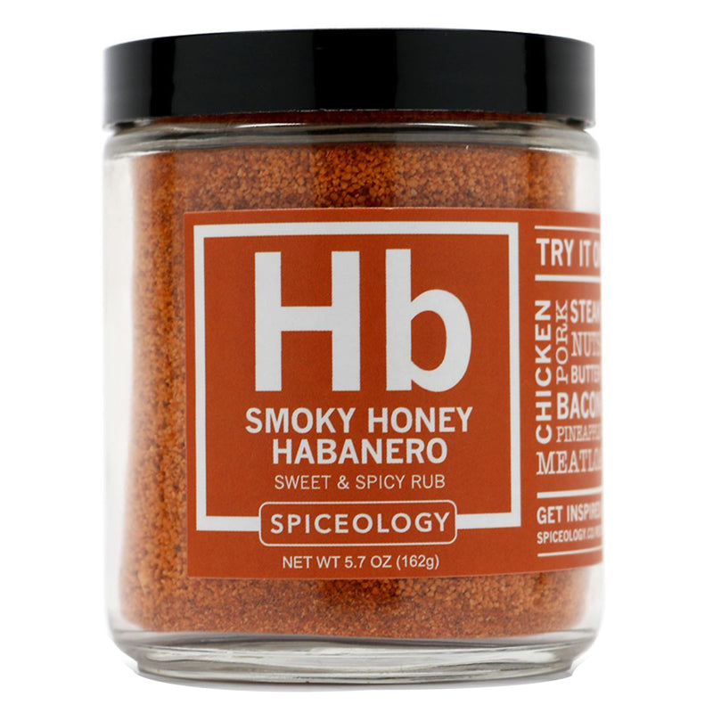 Spiceology Smoky Honey Habanero Sweet and Spicy Seasoning Rub 5.7 oz