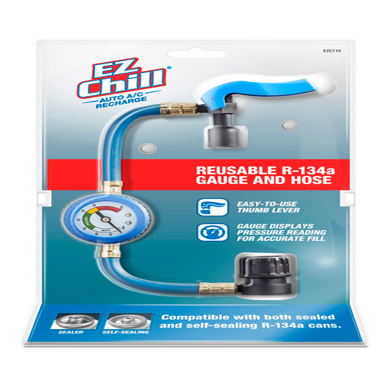 EZ Chill 1 pc AC Gauge and Hose