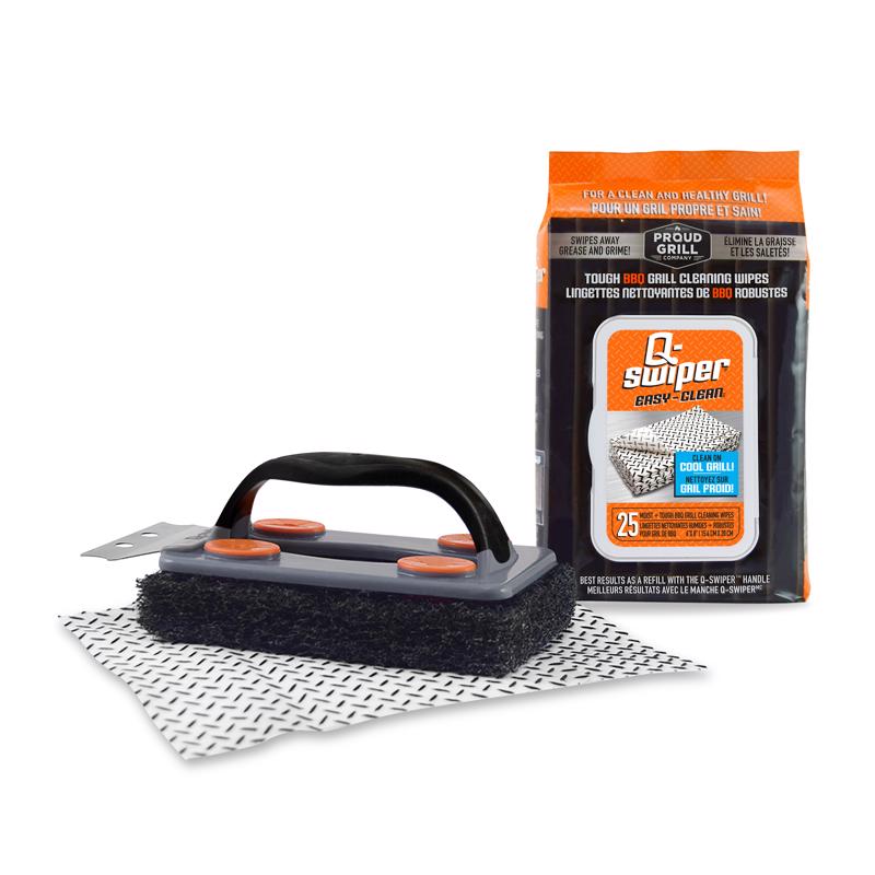 Proud Grill Q-Swiper Grill Cleaning Kit 7 in. H X 3 in. L X 3.4 in. W 26 pc