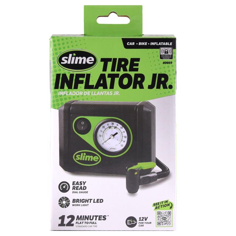 Slime 12 V 60 psi Tire Inflator/Gauge