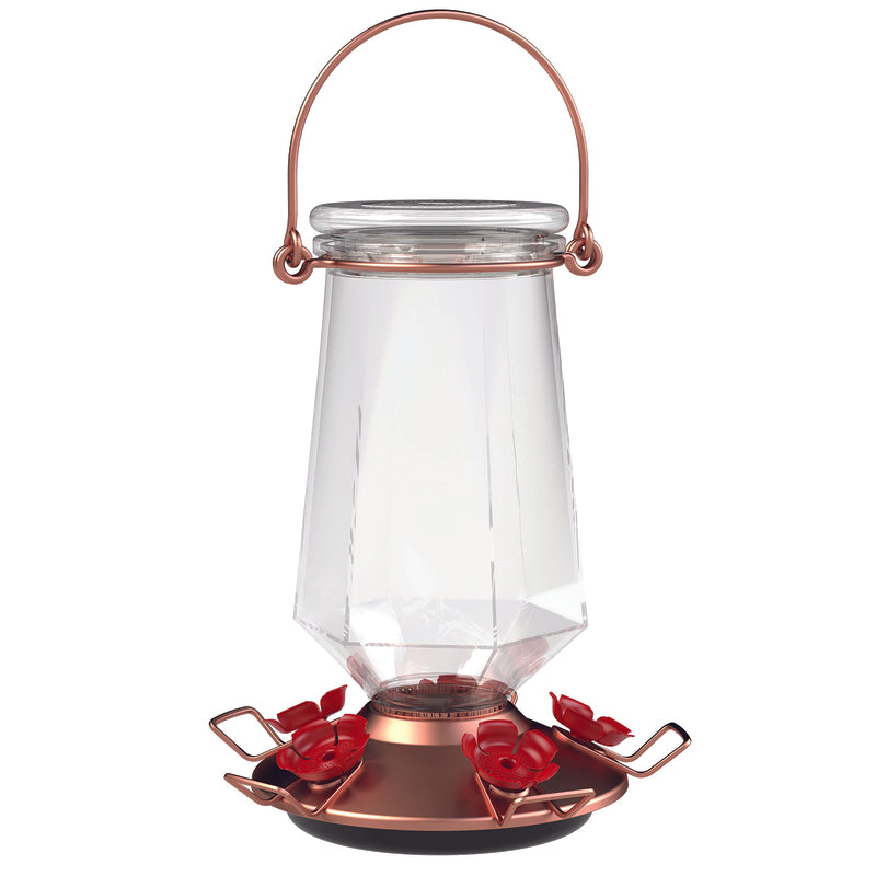 Perky-Pet Hummingbird 28 oz Glass/Metal/Plastic Nectar Feeder 5 ports