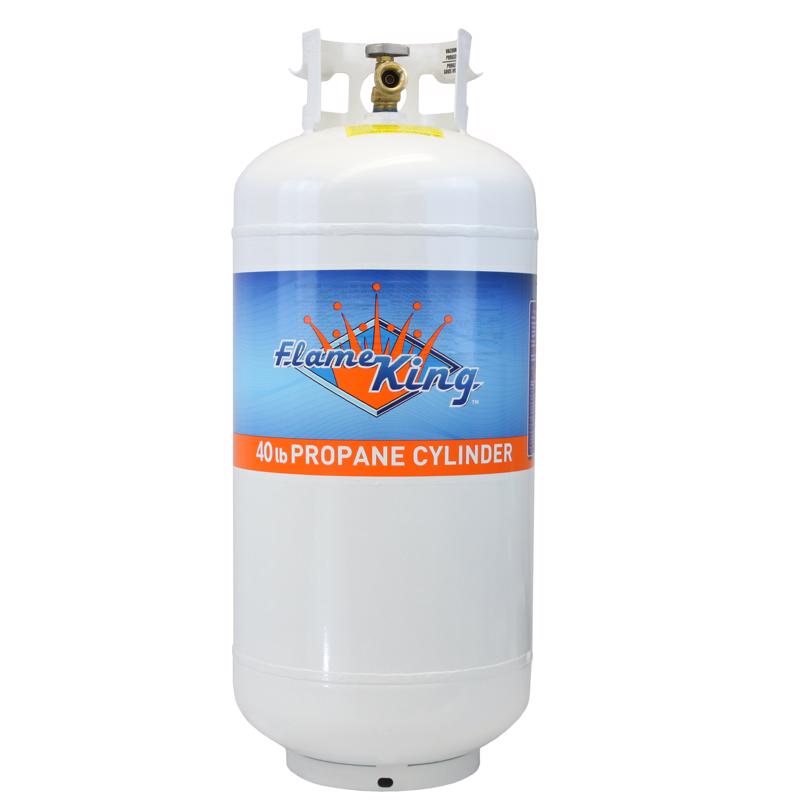 Flame King 40 lb Steel Empty LP Tank