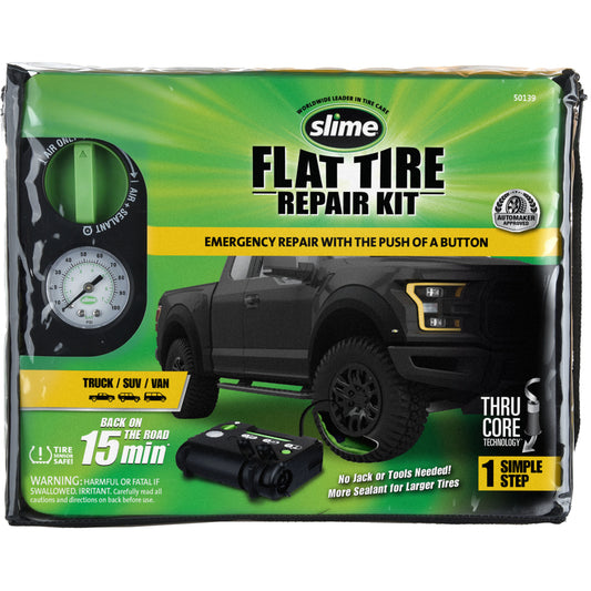 Slime Flat Tire Repair For Tubeless