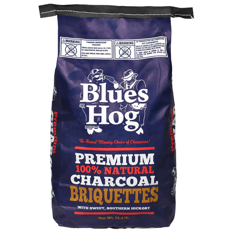 Blues Hog All Natural Hickory Charcoal Briquettes 15.4 lb