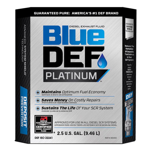 Blue Def Platinum Diesel Fuel System Cleaner 2.5 gal