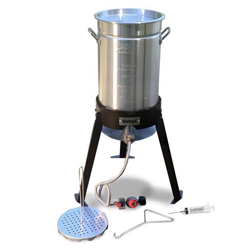 Bayou Classic Aluminum Turkey Fryer Kit 30 qt 1 pk