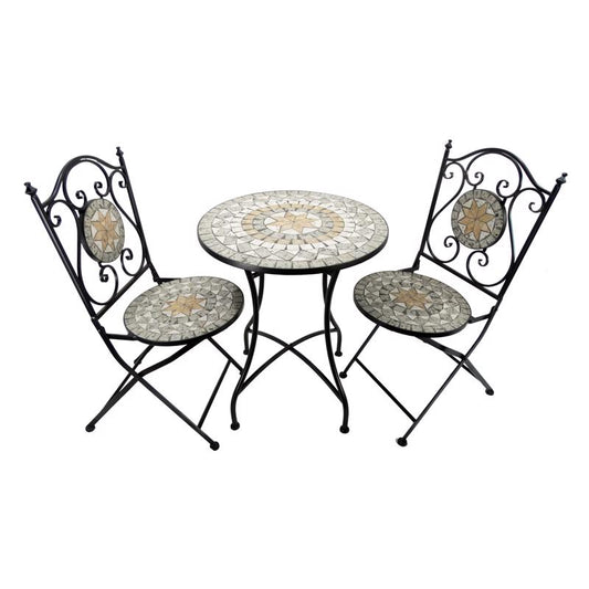 Alpine 3 pc Steel Bistro Set