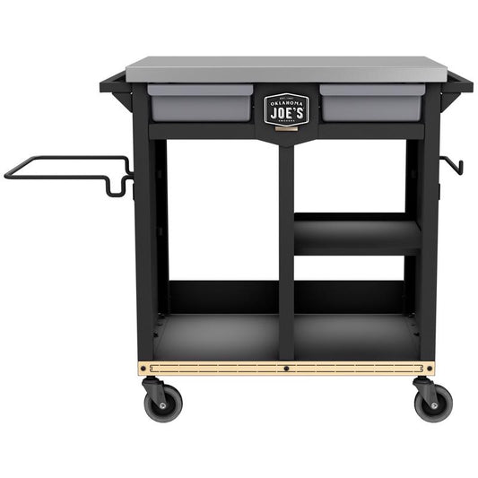 Oklahoma Joe's Prep/Storage Cart Steel 36 in. H X 20 in. W X 30 in. L