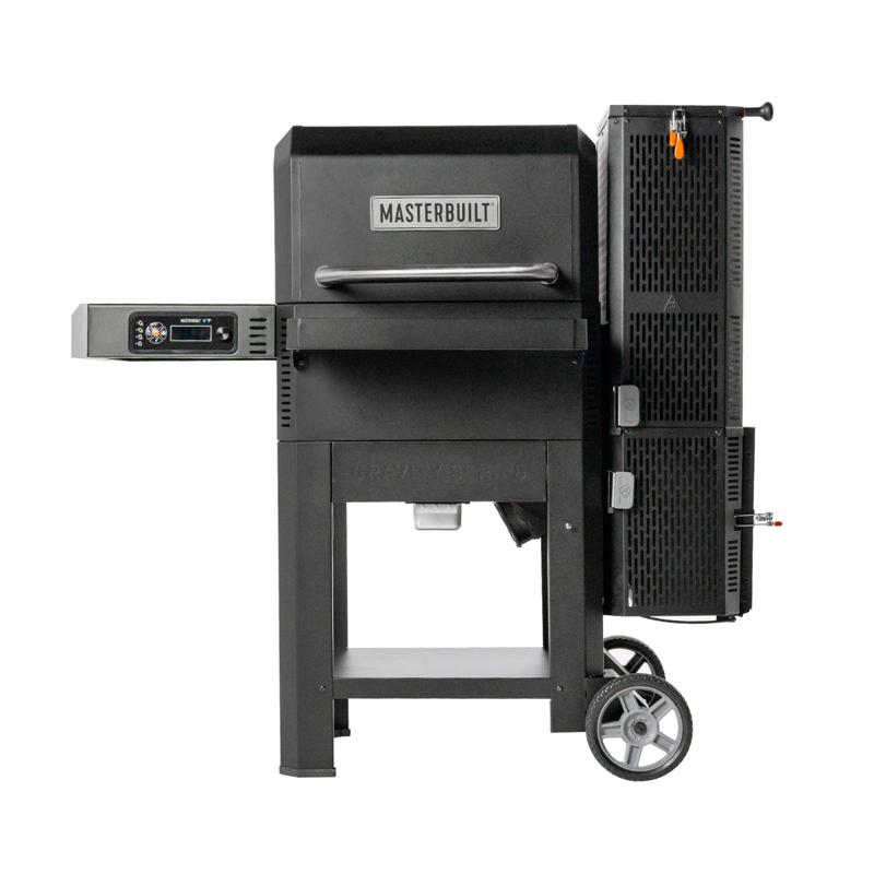 Masterbuilt 24 in. Gravity Series 600 Digital Charcoal/Wood Grill and Smoker Black