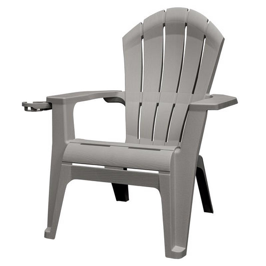 Adams RealComfort Deluxe Gray Resin Frame Adirondack Chair