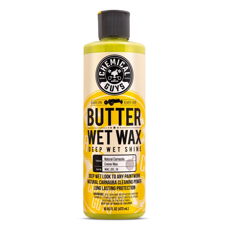 Chemical Guys Butter Wet Wax Cleaner/Protector Gel Banana Scent 16 fl. oz.