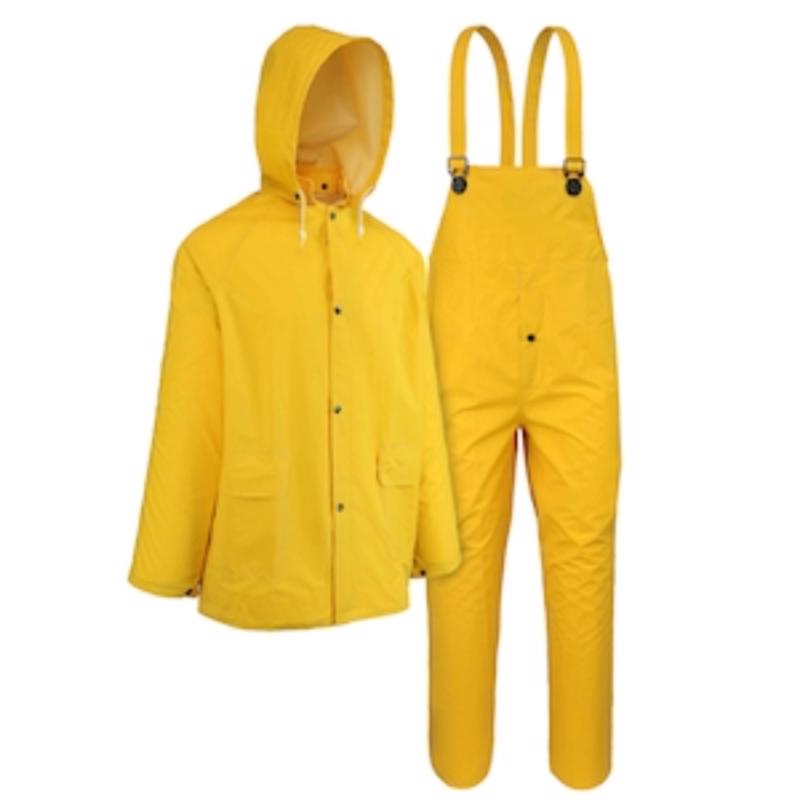 Boss Yellow PVC/Polyester Rain Suit L