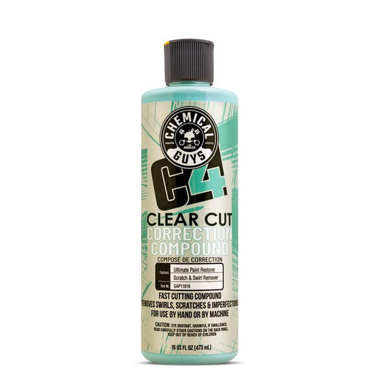 Chemical Guys C4 Clear Cut Auto Polish/Wax 16 fl. oz.