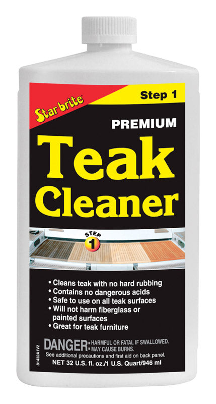 Star brite Teak Cleaner Liquid 32 oz