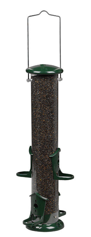 Audubon Finch 1.5 lb Metal Thistle Tube Bird Feeder 4 ports