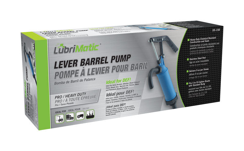 LubriMatic Manual Lever Barrel Pump