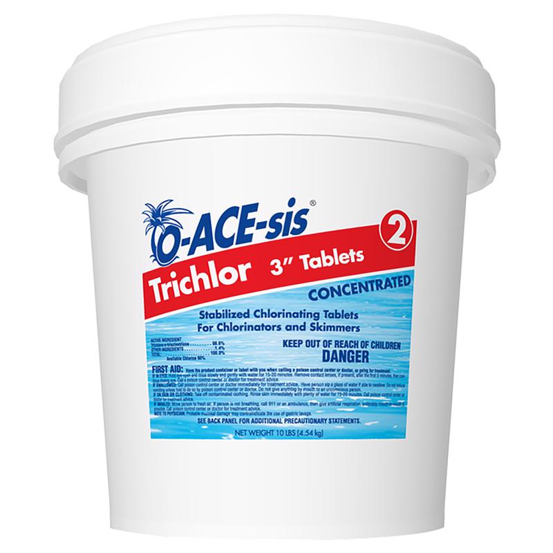 O-ACE-sis 3" Tablet Trichlor 10 lb