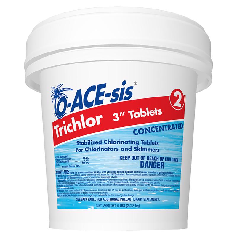 O-ACE-sis 3" Tablet Trichlor 5 lb