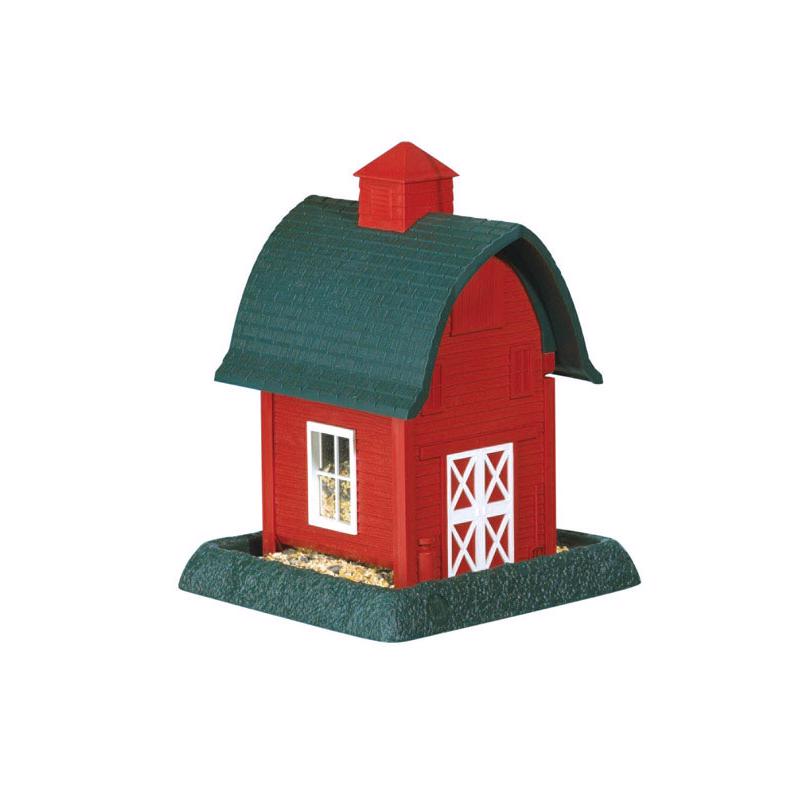 North States Wild Bird 5 lb Plastic Hopper Bird Feeder 4 ports