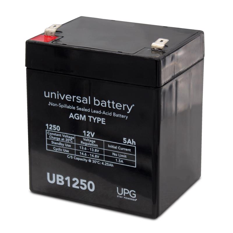 UPG UB1250 5 amps Lead Acid Battery