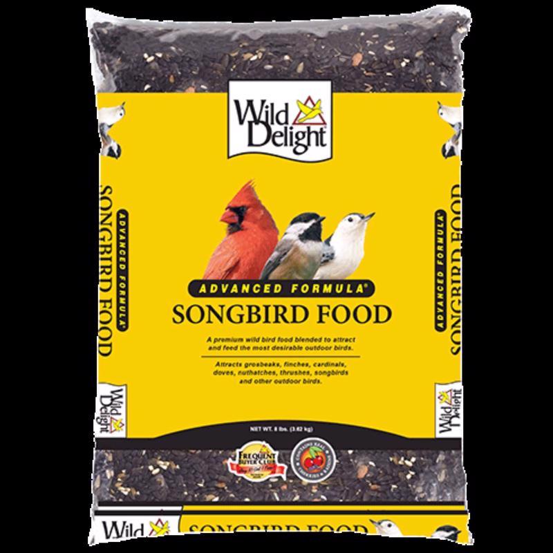 Wild Delight Songbird Sunflower Seeds Wild Bird Food 8 lb