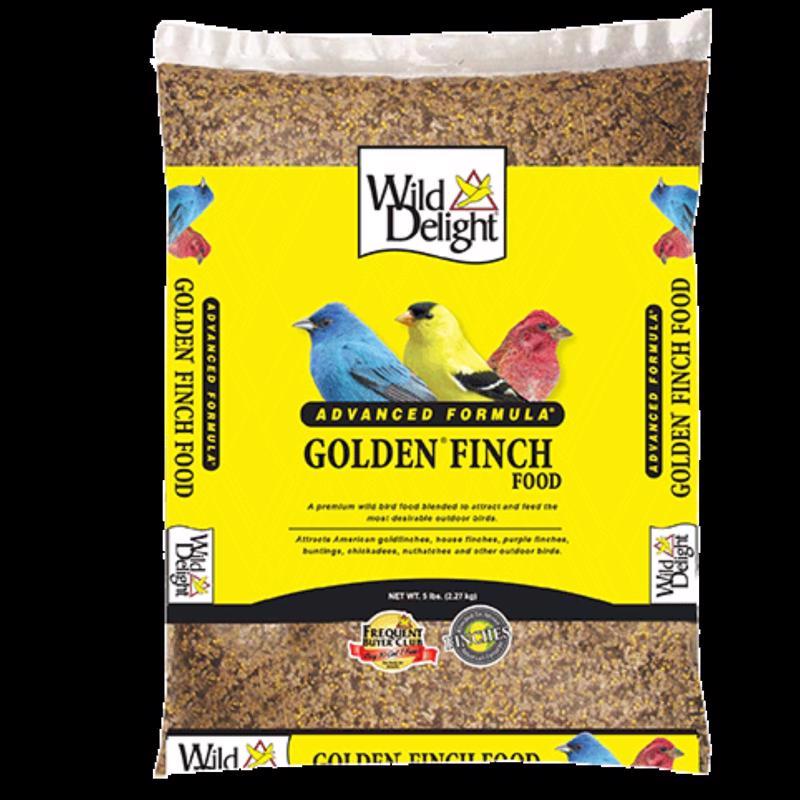 Wild Delight Golden Finch Finches Sunflower Kernels Wild Bird Food 5 lb