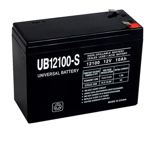 UPG UB12100-S 10 Ah Lead Acid Battery