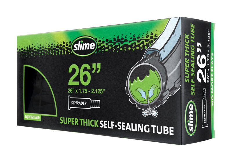 Slime Smart Tube 26 in. Rubber Bicycle Inner Tube 1 pk