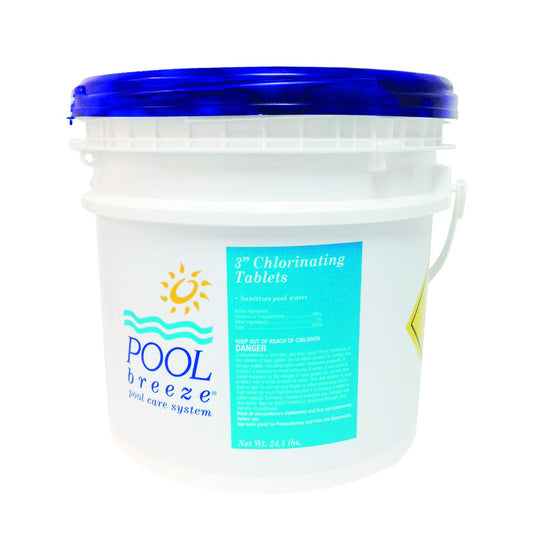 Pool Breeze Pool Care System 3" Tablet Chlorinating Chemicals 24.5 lb