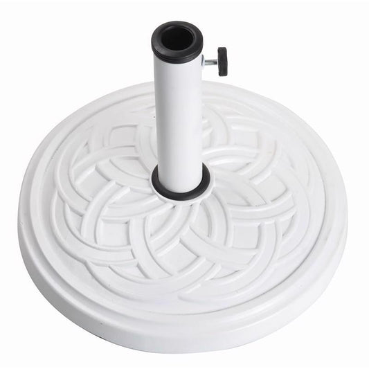 Bond White Ribbon Envirostone Umbrella Base