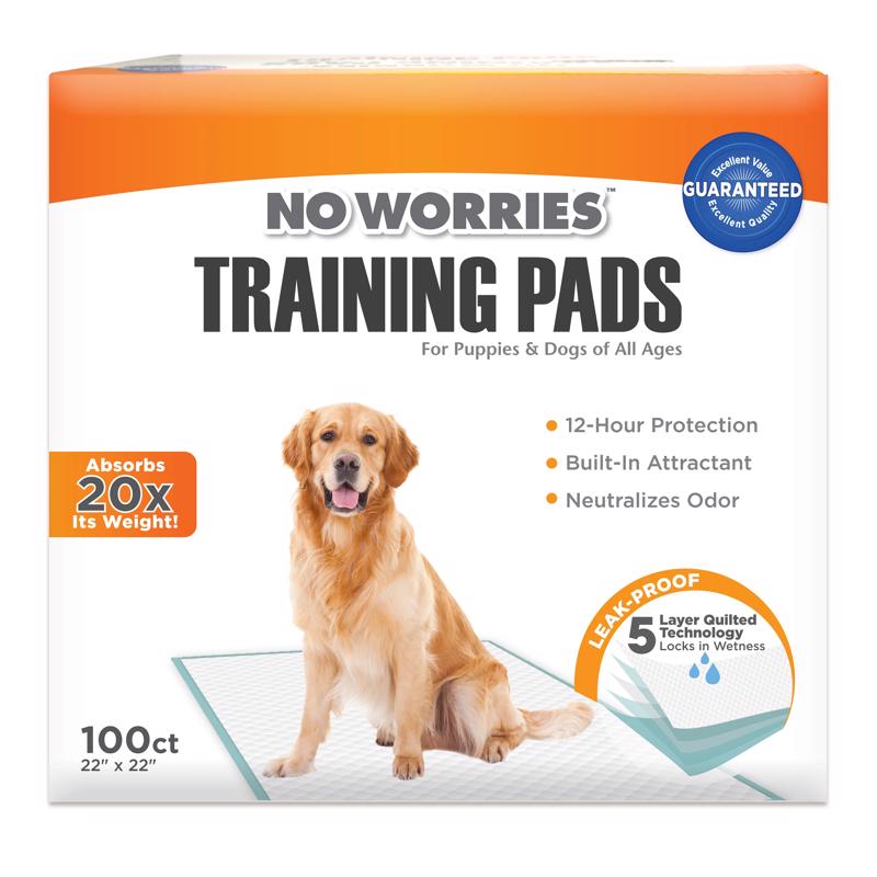 Four Paws No Worries Plastic Training Pads 100 pk