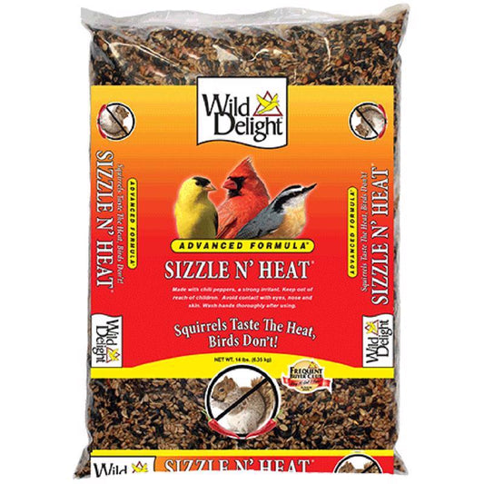 Wild Delight Sizzle N Heat Songbird Sunflower Kernels Wild Bird Food 14 lb