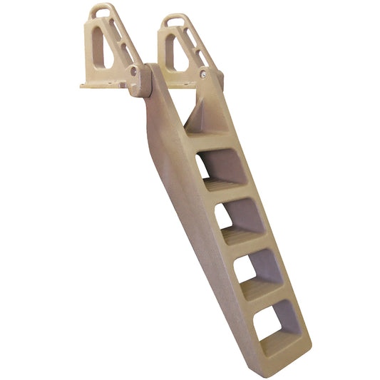 Tommy Docks Techstar Brown Plastic Dock Ladder